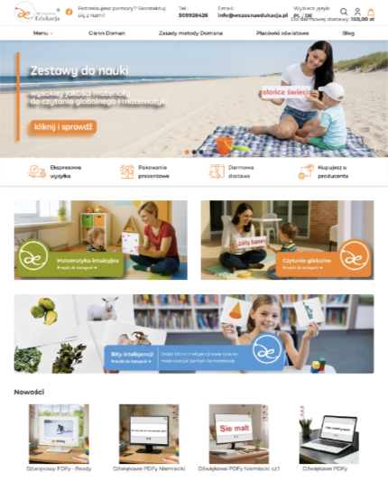 strona internetowa wczesnaedukacja.pl